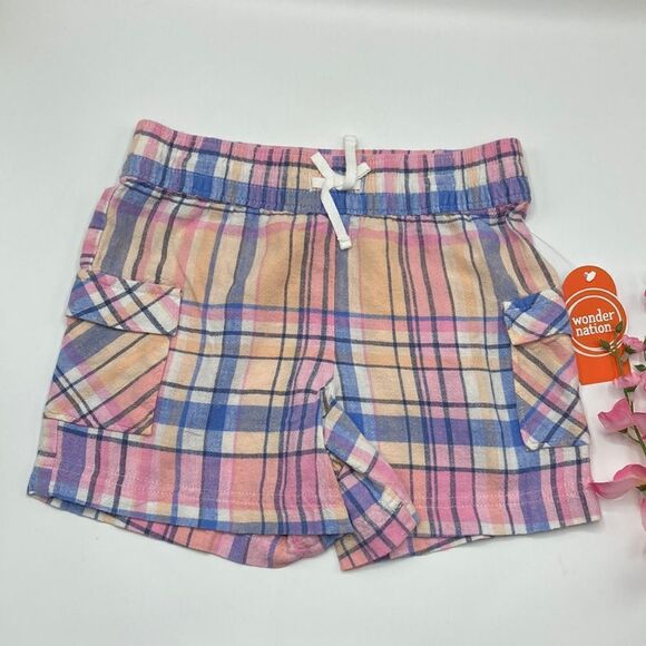 Girls Comfy Pull On Soft Casual Shorts 4-Pack Size S 6-6X - Picture 2 of 9